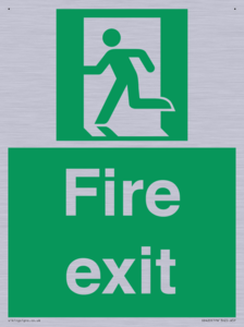 SB420: Fire Exit signs without arrows