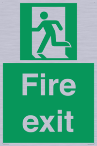 SB420: Fire Exit signs without arrows