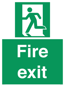SB420: Fire Exit signs without arrows