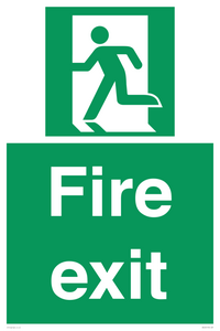 SB420: Fire Exit signs without arrows
