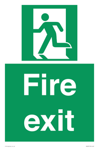 SB420: Fire Exit signs without arrows