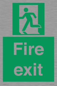 SB420: Fire Exit signs without arrows