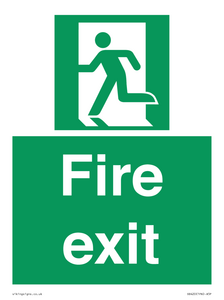 SB420: Fire Exit signs without arrows