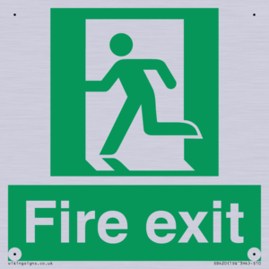 SB420: Fire Exit signs without arrows