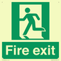 SB420: Fire Exit signs without arrows