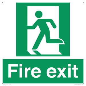 SB420: Fire Exit signs without arrows