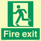 SB420: Fire Exit signs without arrows
