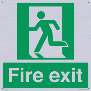 SB420: Fire Exit signs without arrows