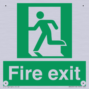 SB420: Fire Exit signs without arrows