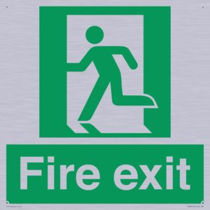 SB420: Fire Exit signs without arrows