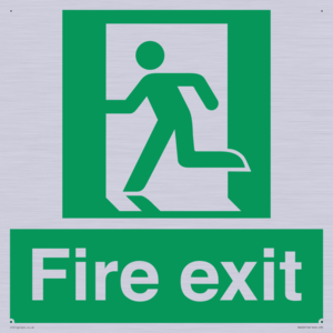 SB420: Fire Exit signs without arrows