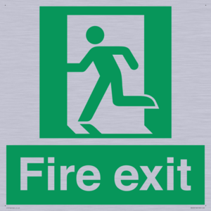 SB420: Fire Exit signs without arrows