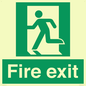 SB420: Fire Exit signs without arrows