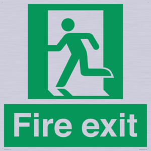 SB420: Fire Exit signs without arrows