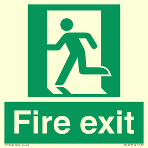 SB420: Fire Exit signs without arrows