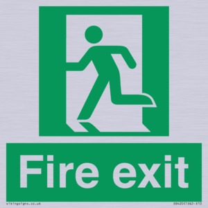 SB420: Fire Exit signs without arrows