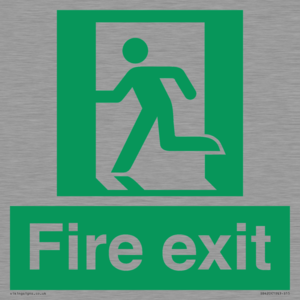 SB420: Fire Exit signs without arrows