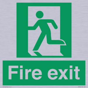 SB420: Fire Exit signs without arrows