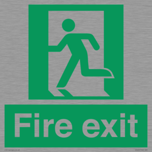 SB420: Fire Exit signs without arrows
