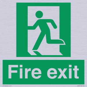 SB420: Fire Exit signs without arrows