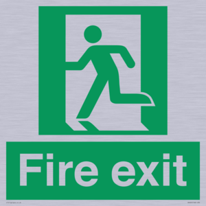 SB420: Fire Exit signs without arrows