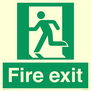 SB420: Fire Exit signs without arrows