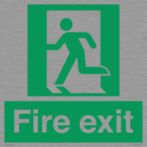 SB420: Fire Exit signs without arrows