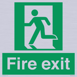 SB420: Fire Exit signs without arrows