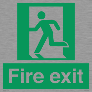 SB420: Fire Exit signs without arrows