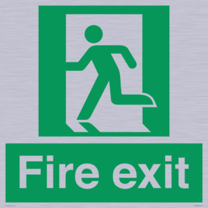 SB420: Fire Exit signs without arrows