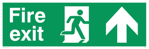 SB424: Fire Exit Up Arrow