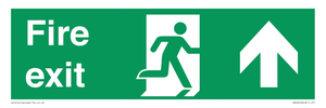 SB424: Fire Exit Up Arrow
