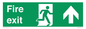SB424: Fire Exit Up Arrow