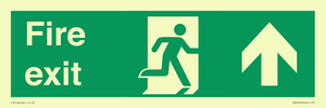 SB424: Fire Exit Up Arrow