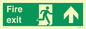 SB424: Fire Exit Up Arrow
