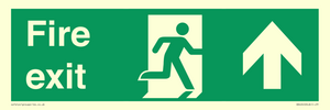 SB424: Fire Exit Up Arrow