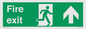 SB424: Fire Exit Up Arrow