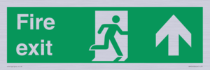 SB424: Fire Exit Up Arrow