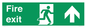 SB424: Fire Exit Up Arrow