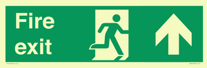 SB424: Fire Exit Up Arrow
