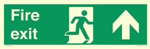SB424: Fire Exit Up Arrow