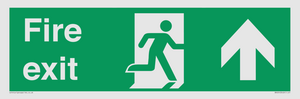 SB424: Fire Exit Up Arrow