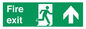 SB424: Fire Exit Up Arrow