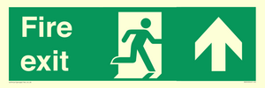 SB424: Fire Exit Up Arrow