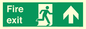 SB424: Fire Exit Up Arrow