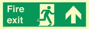 SB424: Fire Exit Up Arrow