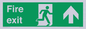 SB424: Fire Exit Up Arrow