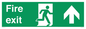 SB424: Fire Exit Up Arrow