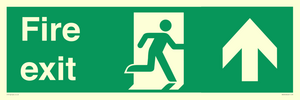 SB424: Fire Exit Up Arrow