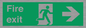 SB430: Fire Exit Right Sign